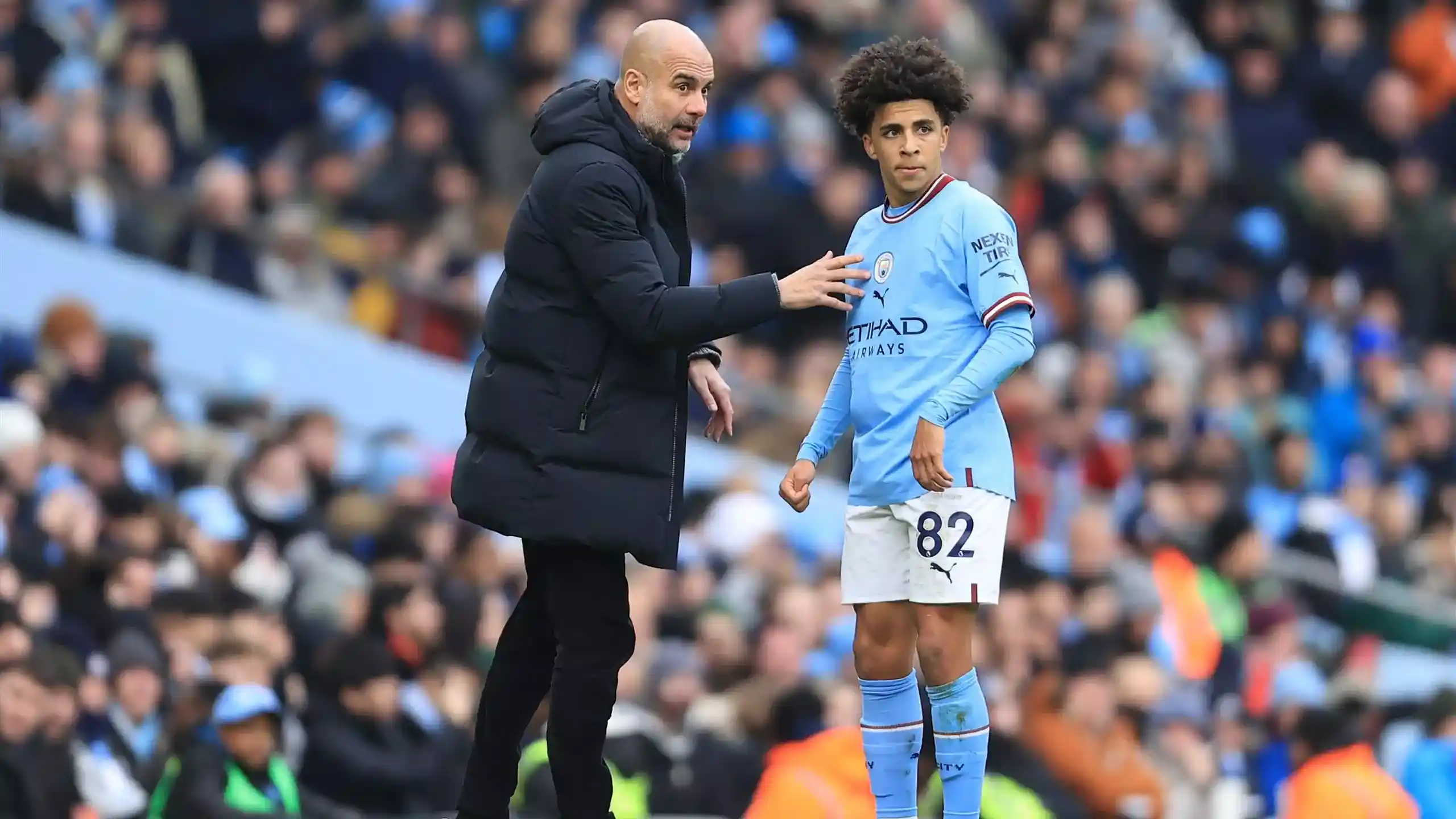 "We are very similar": Rico Lewis says he plays a lot like "special" Liverpool player